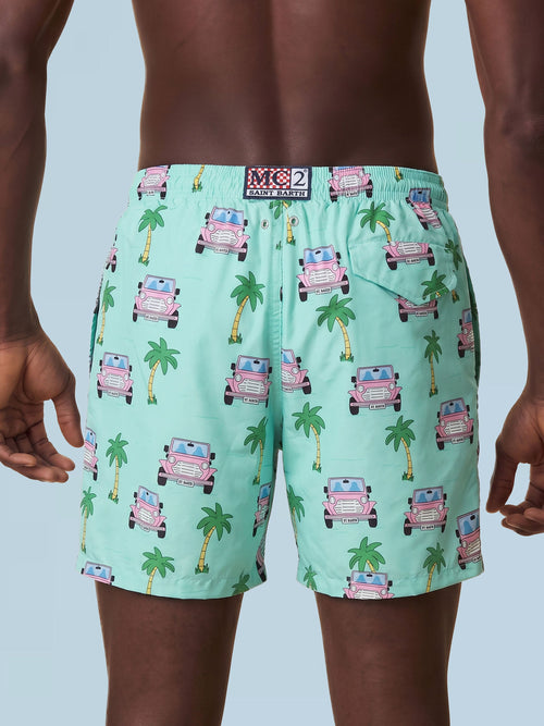 Motors Swim Shorts - Macro