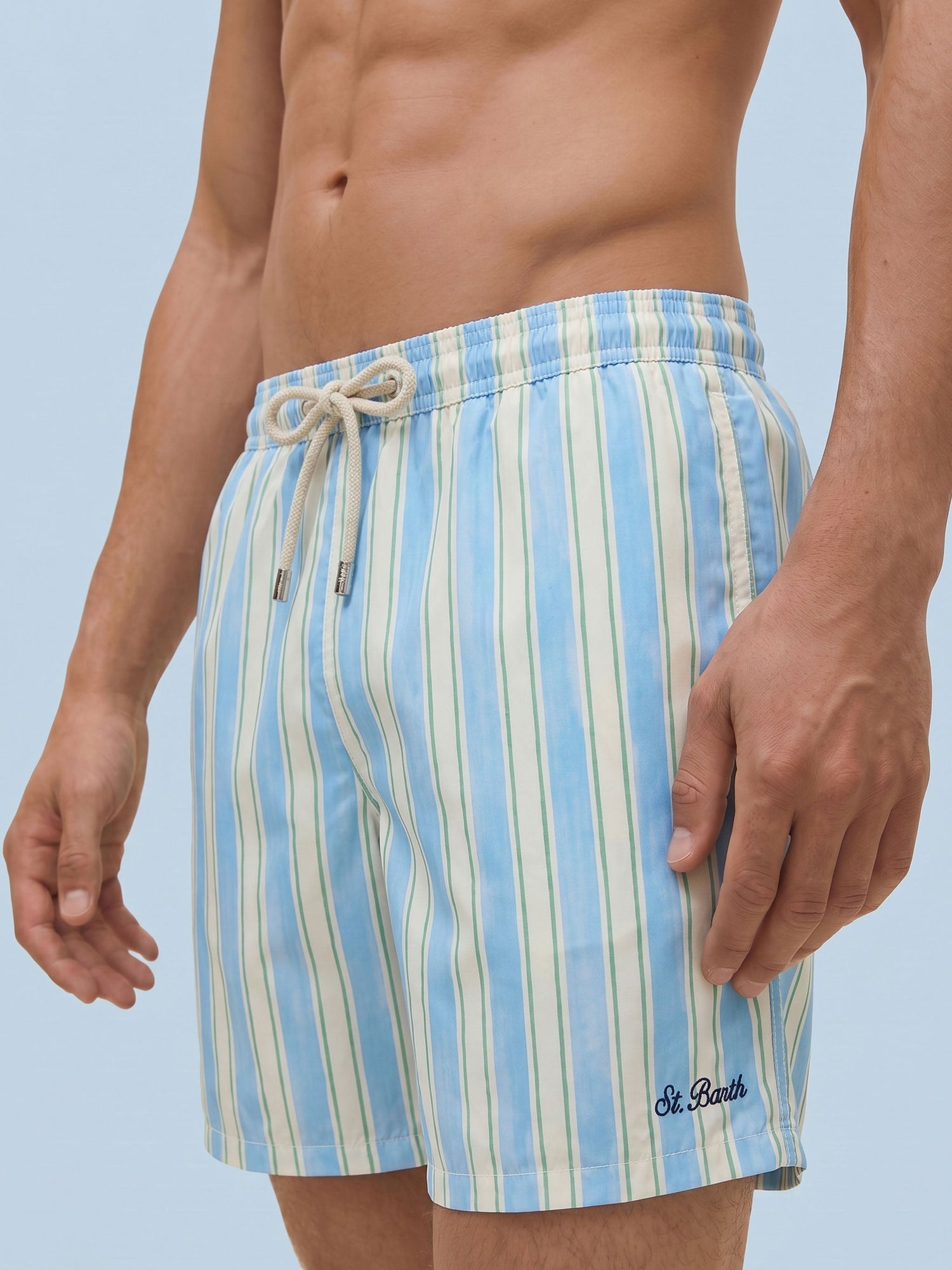 Dots, Stripes & Checks Swim Shorts - Macro