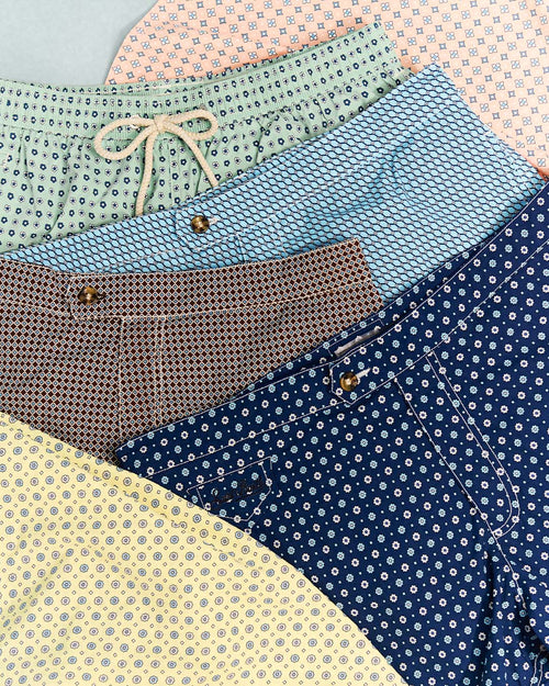 Micro Tie Swim Shorts