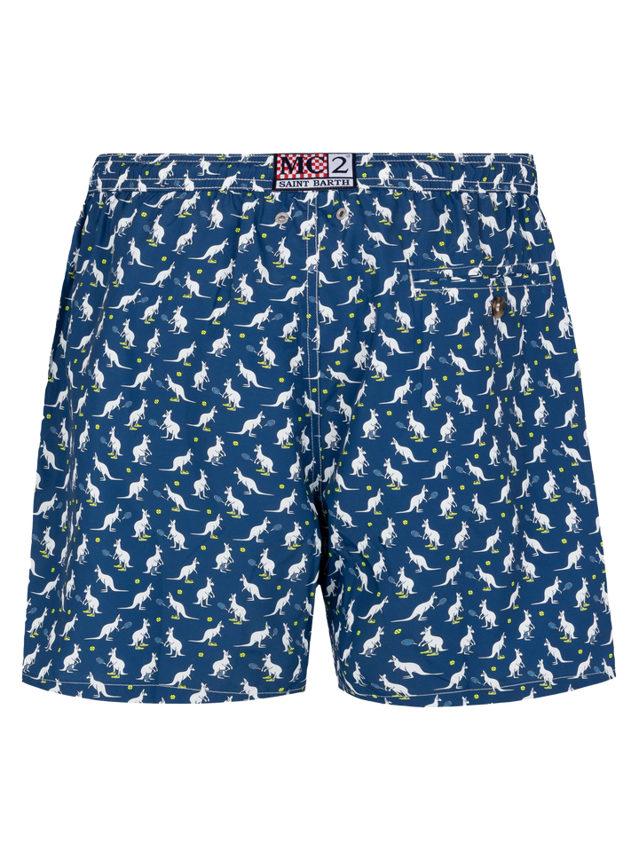 Badeshorts aus leichtem Stoff „Lighting“ mit australischem Aufdruck | AUSTRALIAN BRAND SPECIAL EDITION