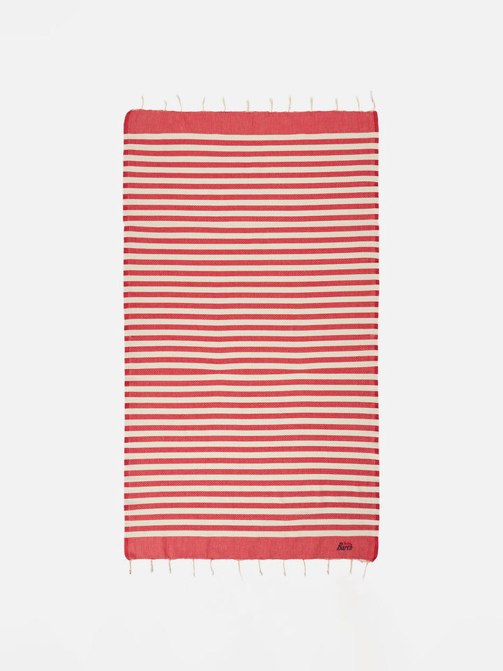 Fouta klassische Wabe mit Streifen