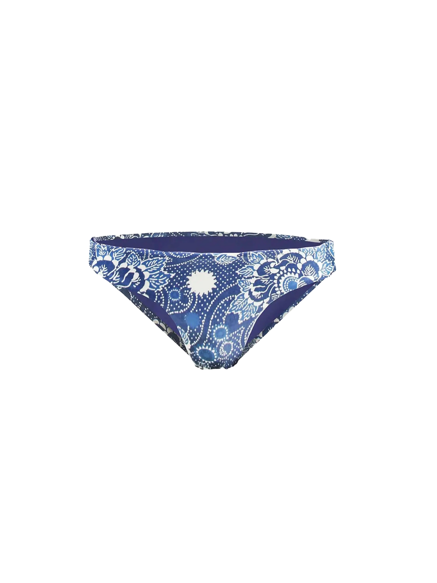 Woman swim briefs with bandanna print