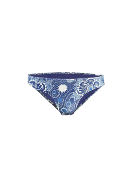 Woman swim briefs with bandanna print