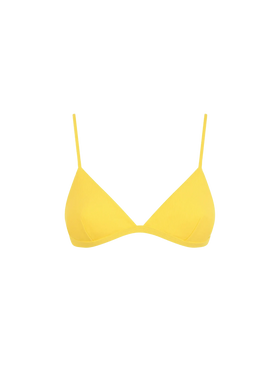 Ribbed yellow triangle - MC2 Saint Barth