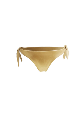 Slip mare in lurex dorato