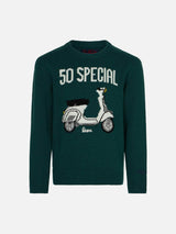 Jungenpullover mit Vespa 50-Spezialdruck | Vespa© Sonderedition