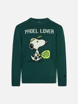 Boy crewneck sweater with Snoopy print | SNOOPY - PEANUTS™ SPECIAL EDITION