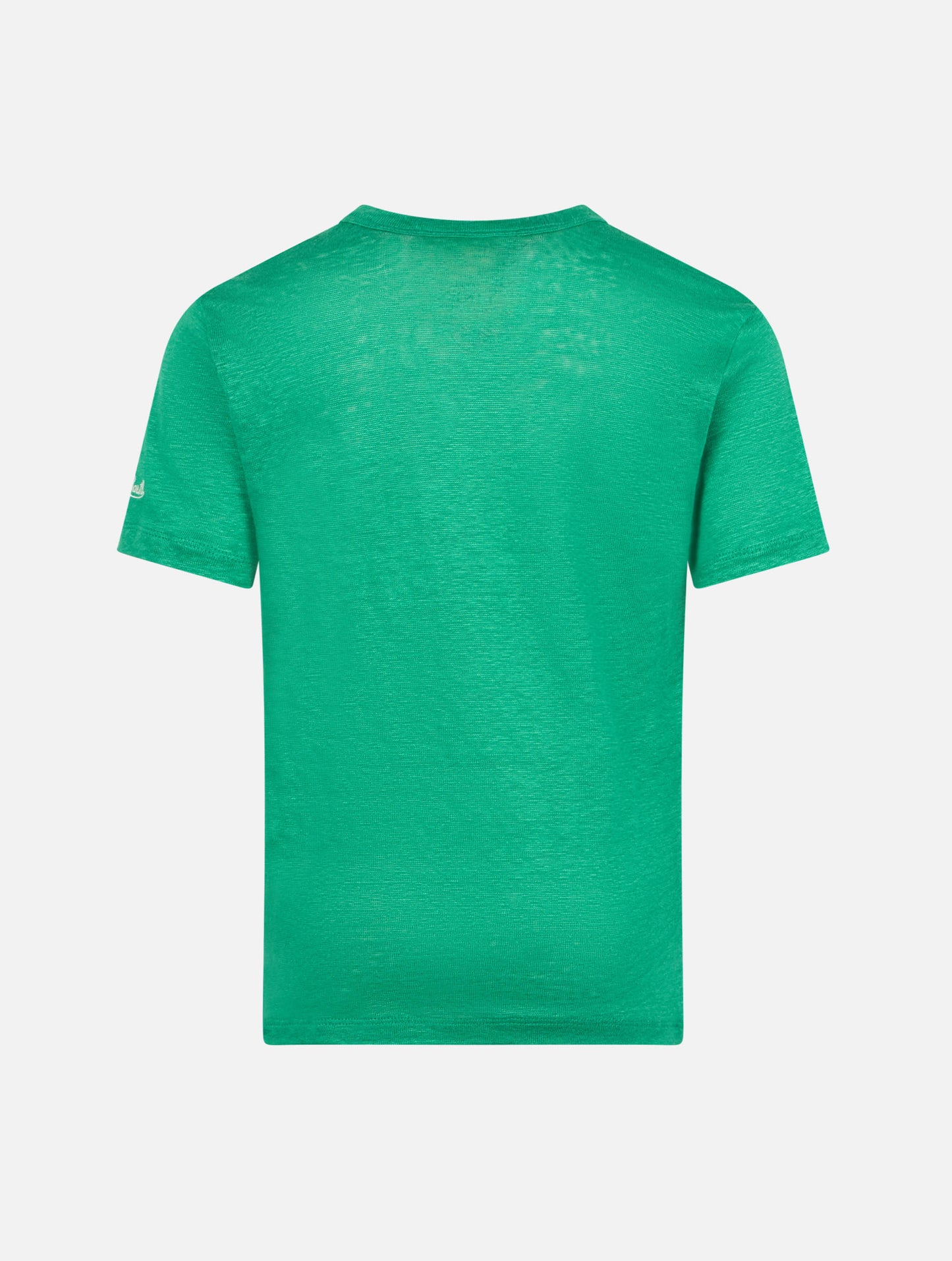 Kindergrünes Leinen-Jersey-T-Shirt Alex