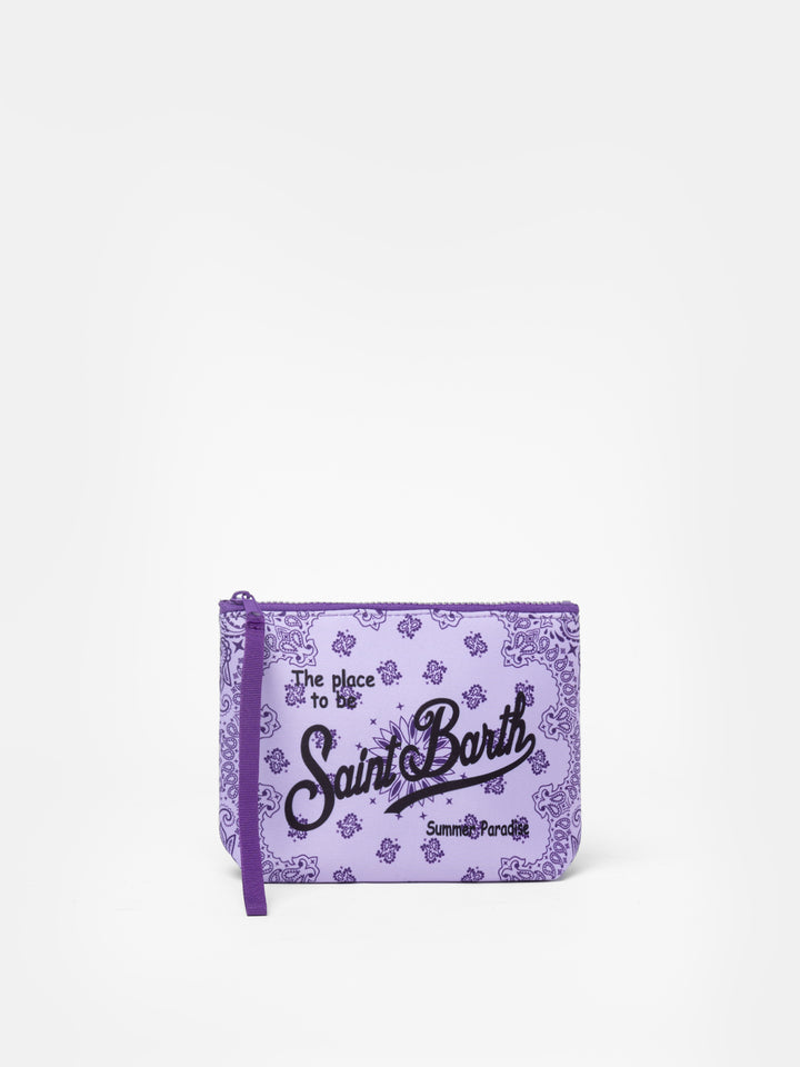 Lila Bandana-Tauchtasche Aline