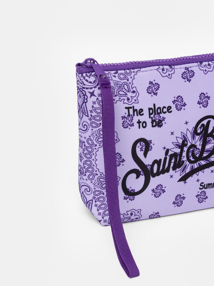 Lila Bandana-Tauchtasche Aline