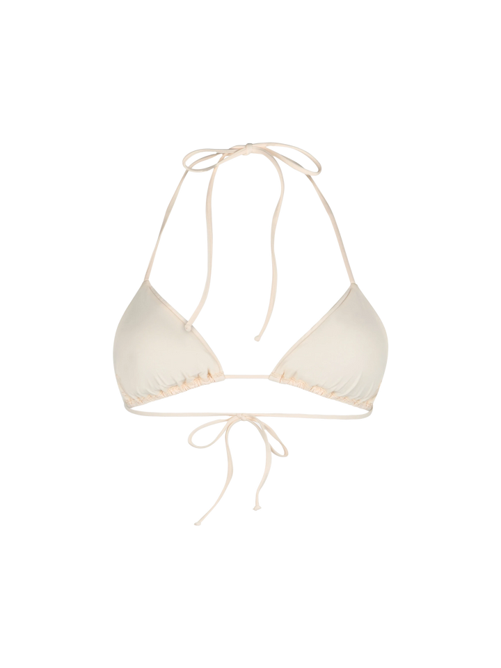 Woman triangle top swimsuit Annabelle with rhinestones