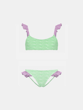 Girl bikini with ruffle - MC2 Saint Barth
