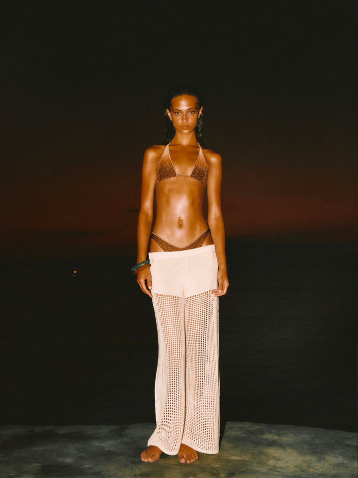 Guiana Naomi Overlock degradé Lurex-Bikini 