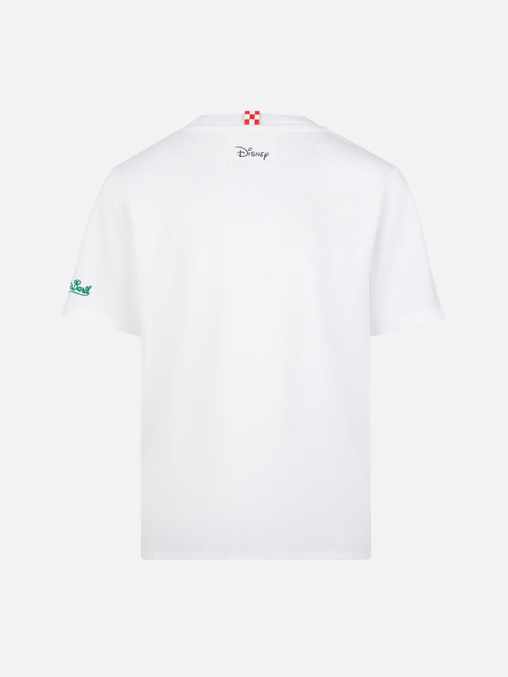 T-shirt Cameron in cotone pesante con stampa Mickey Mouse e ricamo St. Barth | DISNEY SPECIAL EDITION