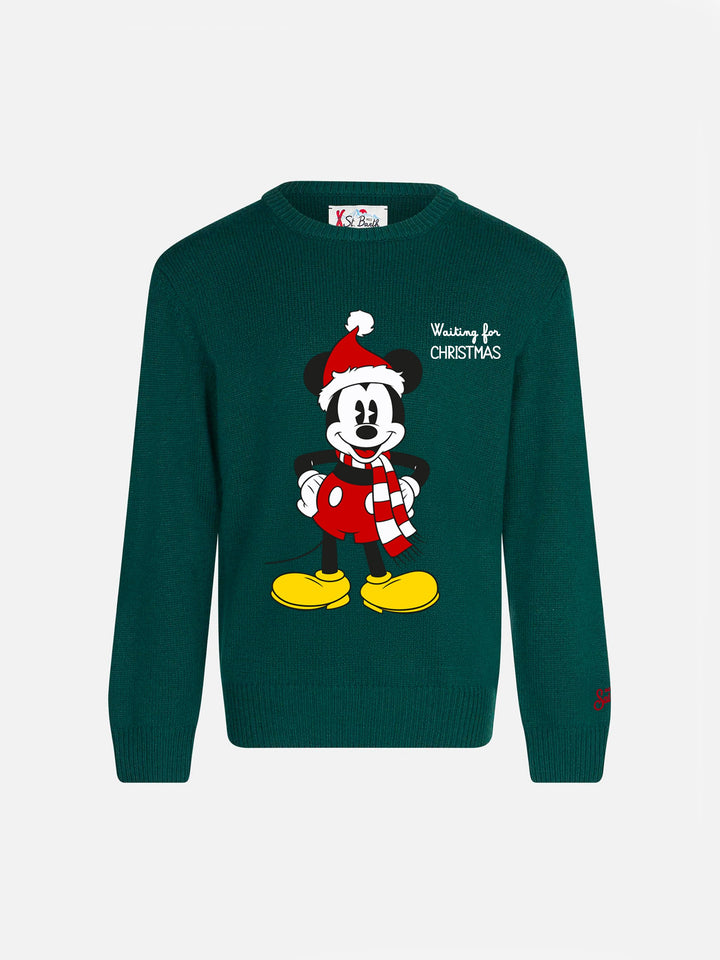 Crewneck sweater Douglas with Mickey Mouse jacquard | DISNEY SPECIAL EDITION