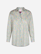 Camicia over da donna in cotone con stampa Emma &amp; Georgina Brigitte | REALIZZATO CON TESSUTO LIBERTY