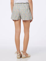 Damen Shorts aus Baumwolle mit Emma &amp; Georgina-Print Boxy | HERGESTELLT AUS LIBERTY-STOFF