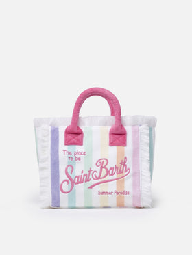 Terry striped Colette Sponge handbag