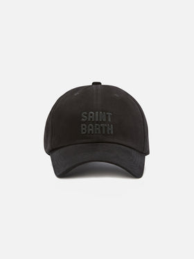 Gorra Studio negra Baseball con bordado del logo 