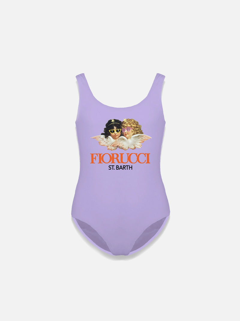 Costume intero da bambina con stampa Fiorucci | FIORUCCI SPECIAL EDITION