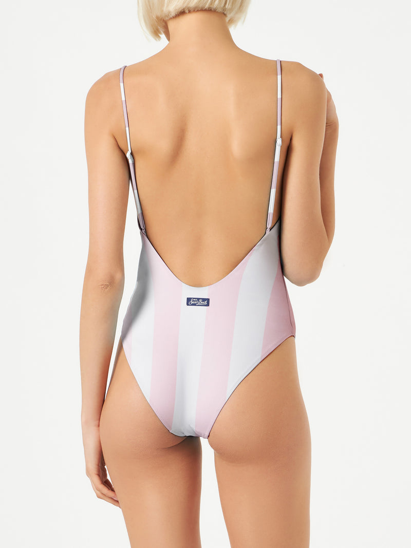 Stripes angels Fiorucci one piece swimsuit | FIORUCCI SPECIAL EDITION