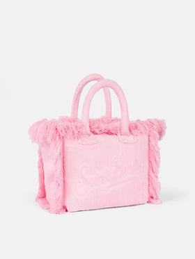 Colette Terry embossed pink handbag - MC2 Saint Barth