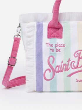 Terry striped Colette Sponge handbag
