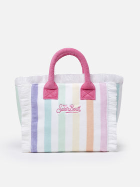 Terry striped Colette Sponge handbag