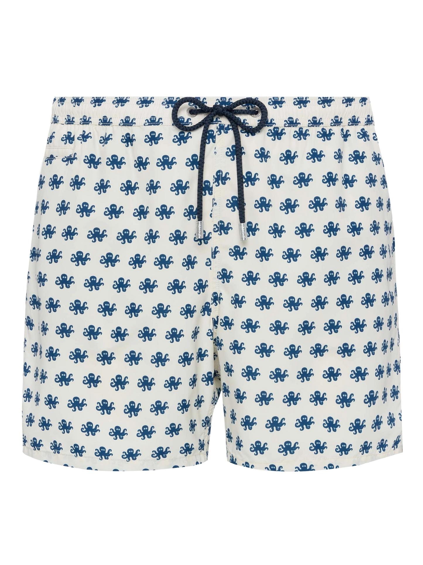Lightweight fabric swim shorts Lighting with octopus print