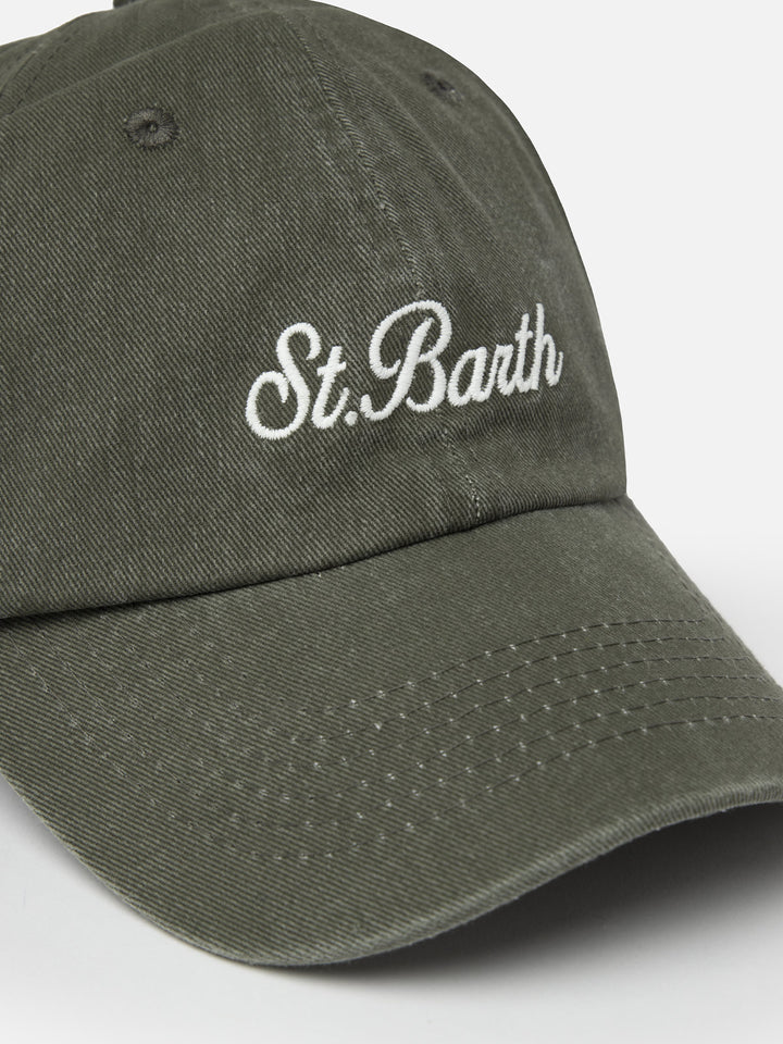 Denim-bestickte Baseballkappe Davis