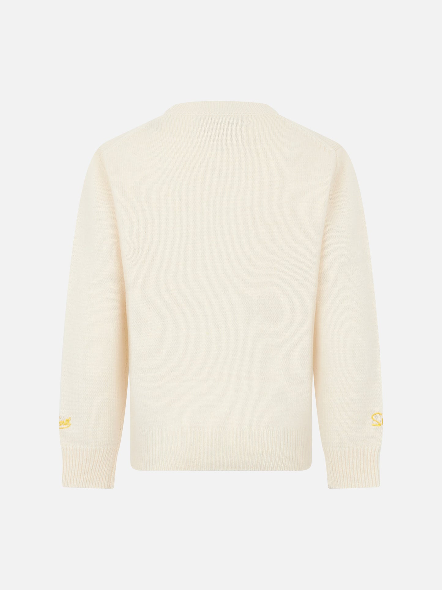 Maglione girocollo da bambino con stampa jacquard della famiglia Simpson | EDIZIONE SPECIALE I SIMPSON