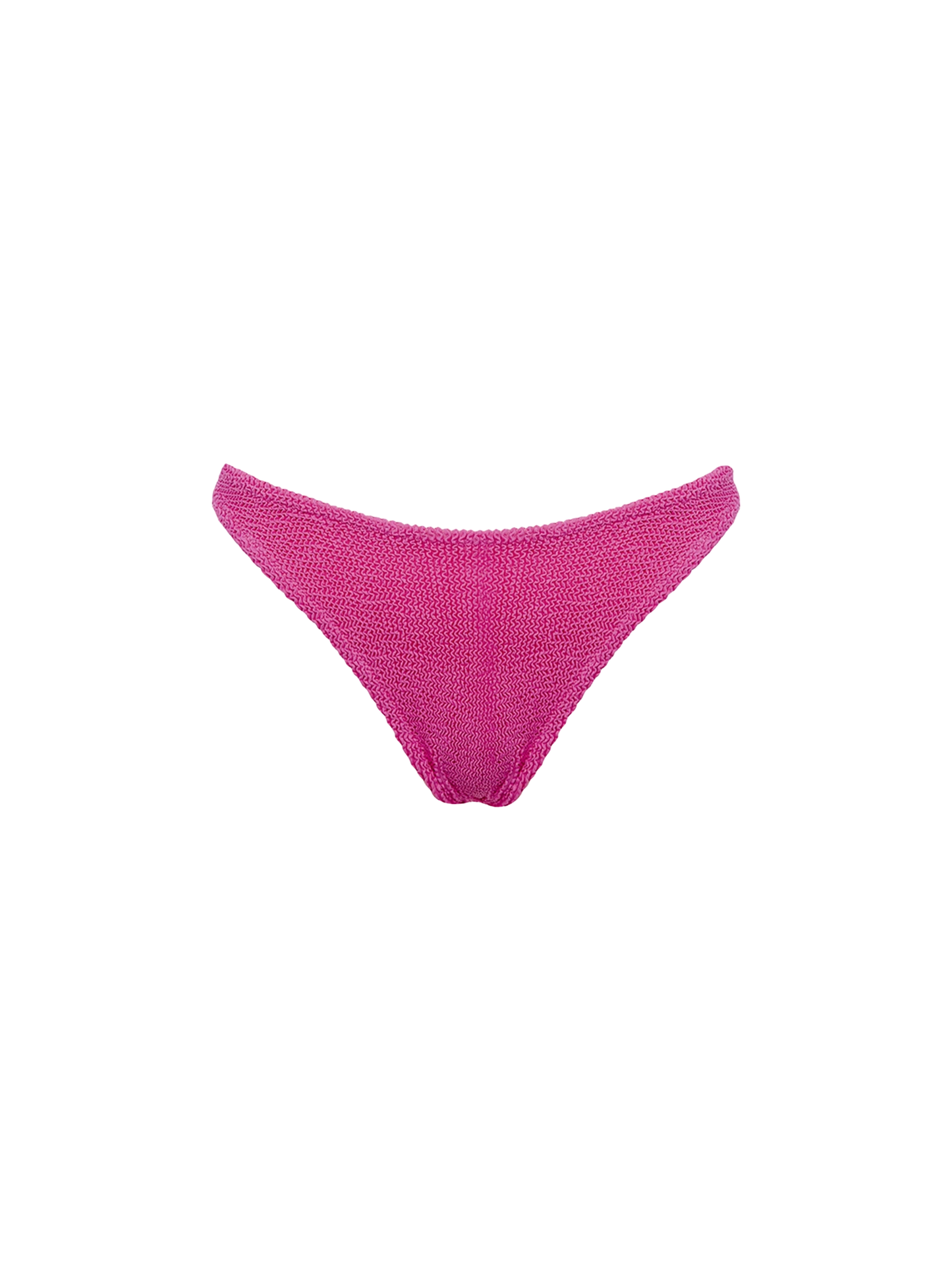 Woman pink classic crinkle swim briefs Elise