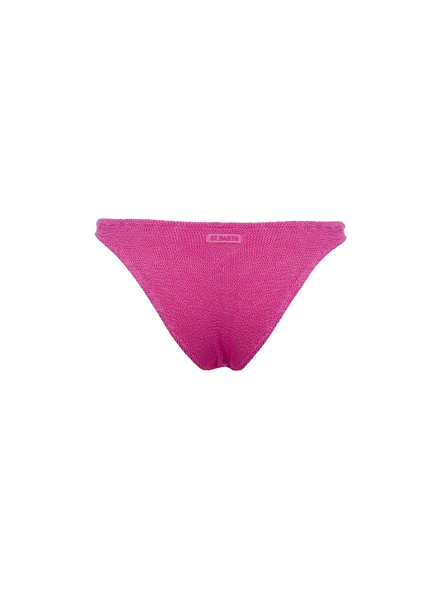 Woman pink classic crinkle swim briefs Elise