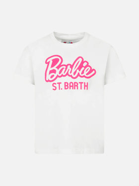 T-shirt da bambina in cotone pesante con stampa Barbie St. Barth | EDIZIONE SPECIALE BARBIE