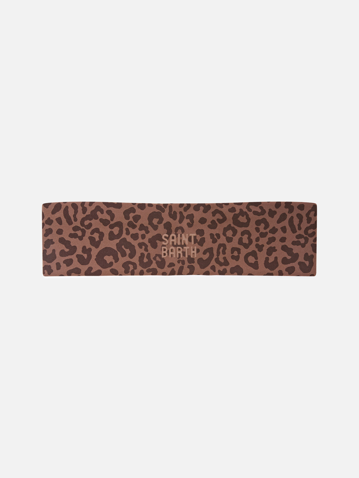 Fascia per capelli Studio con stampa leopardata