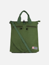 Militärgrüner Canvas-Rucksack Helmut