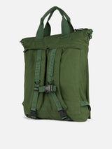 Militärgrüner Canvas-Rucksack Helmut