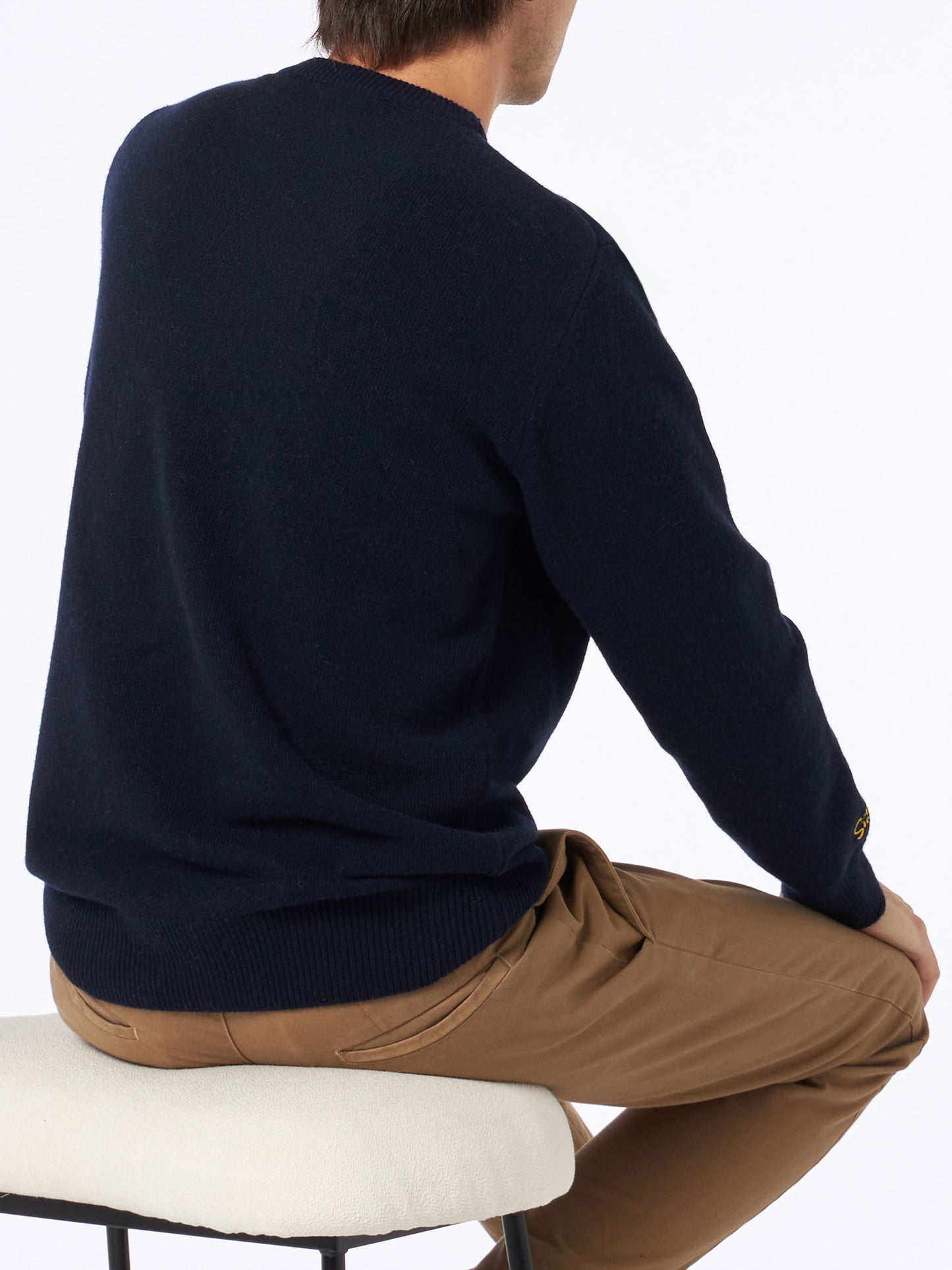 Maglione da uomo girocollo con stampa jacquard Homer Simpson | EDIZIONE SPECIALE I SIMPSON