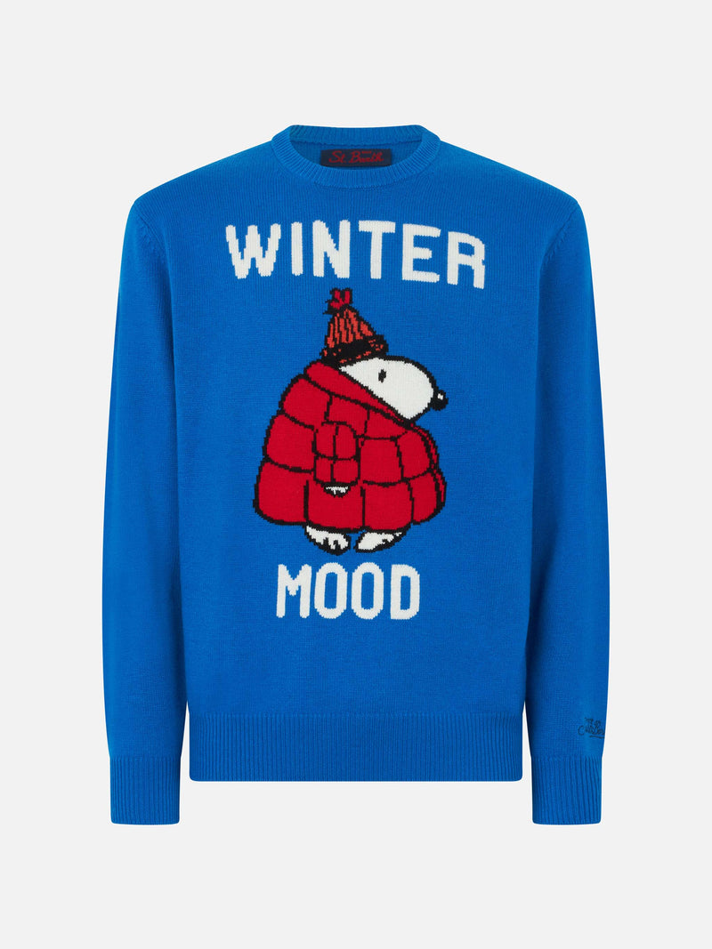 Snoopy Winter Mood Herrenpullover | Peanuts™ Sonderausgabe