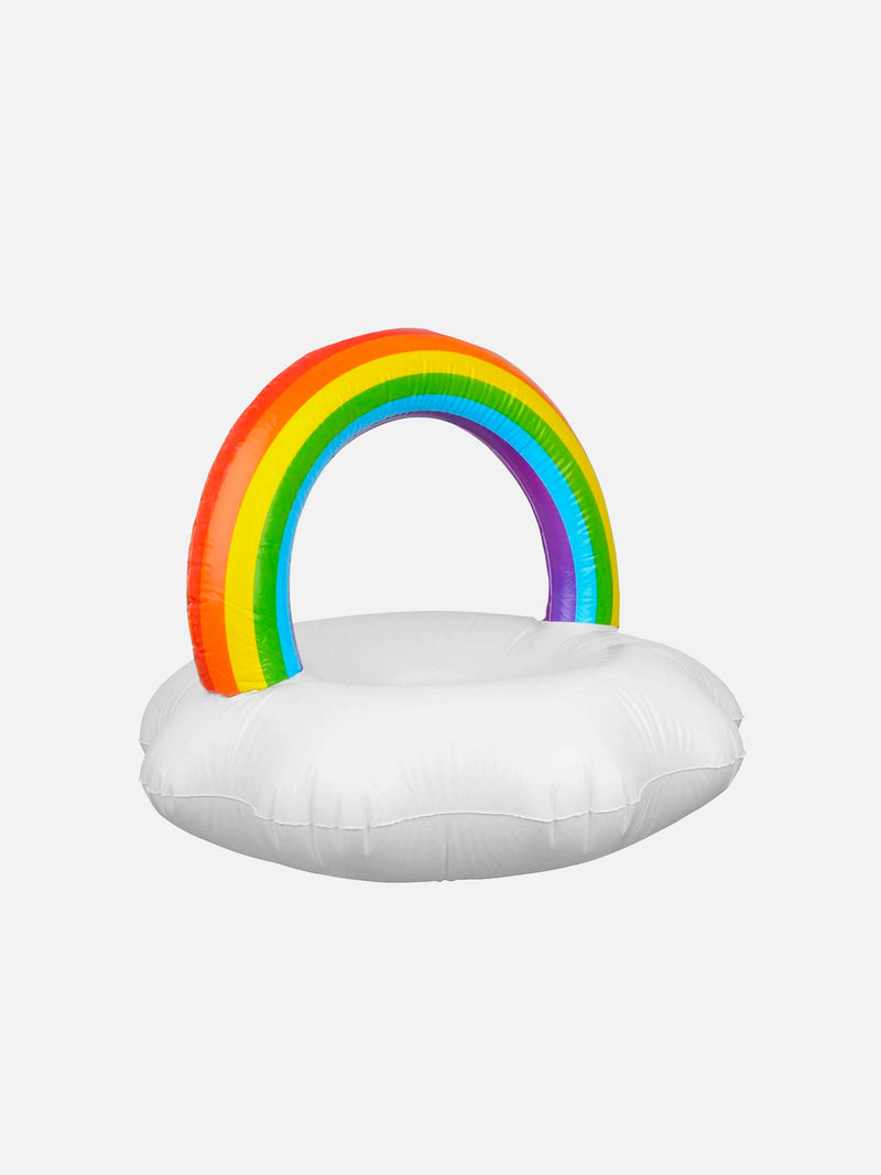 Rainbow and cloud inflatable float