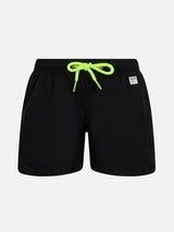 Boy lightweight fabric black swim shorts Jean Lighting Pantone | PANTONE® SPECIAL EDITION