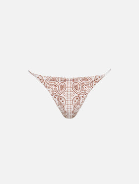 Woman bandanna cheeky swim briefs Jodene