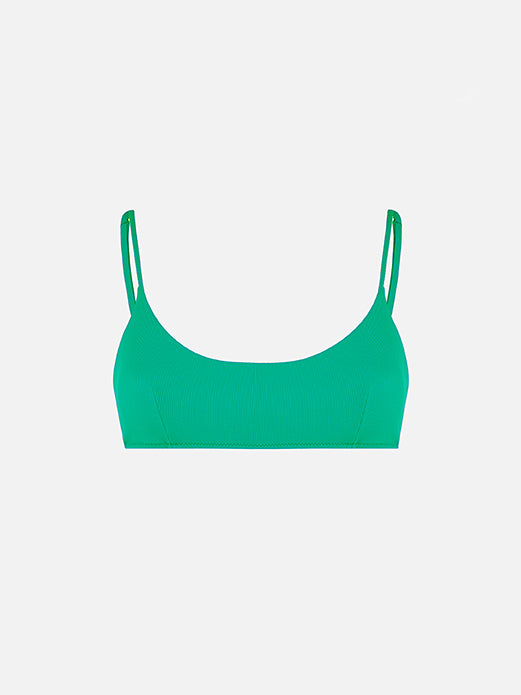 Top a bralette verde Judy