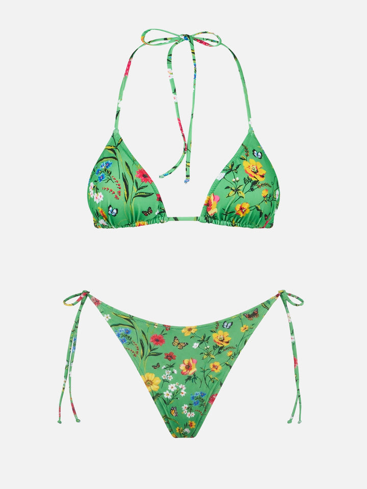 Bikini a triangolo Leah Norah con stampa fiori
