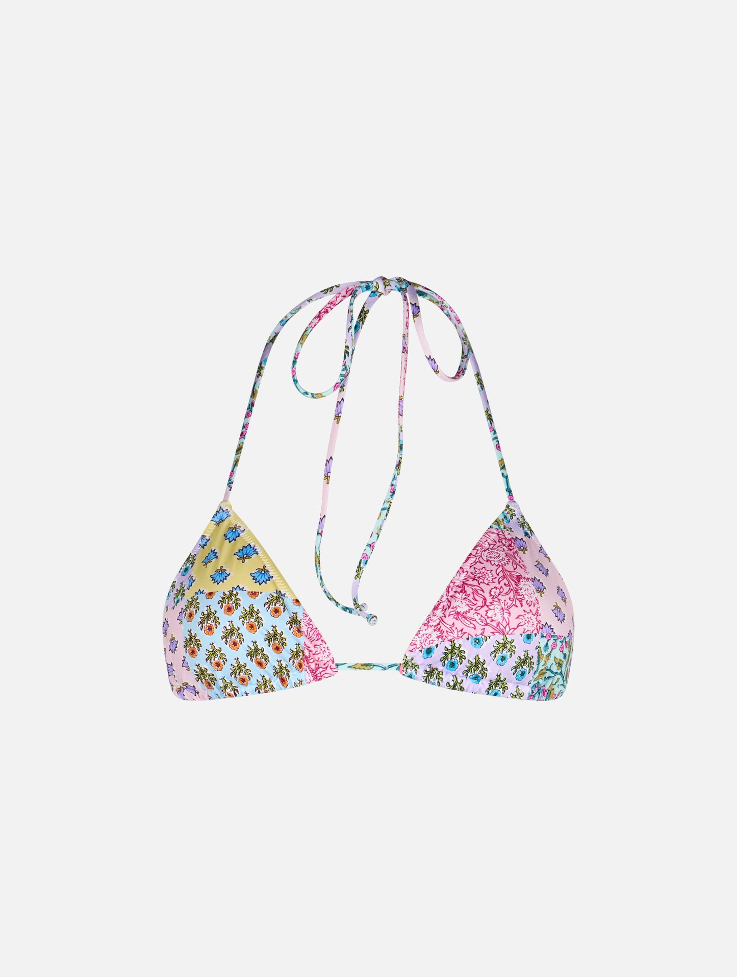 Damen-Triangel-Bikinioberteil Leah mit Radical Flower Patch 