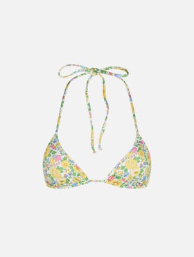 Costume da bagno da donna con top a triangolo Betsy Leah | REALIZZATO CON TESSUTO LIBERTY