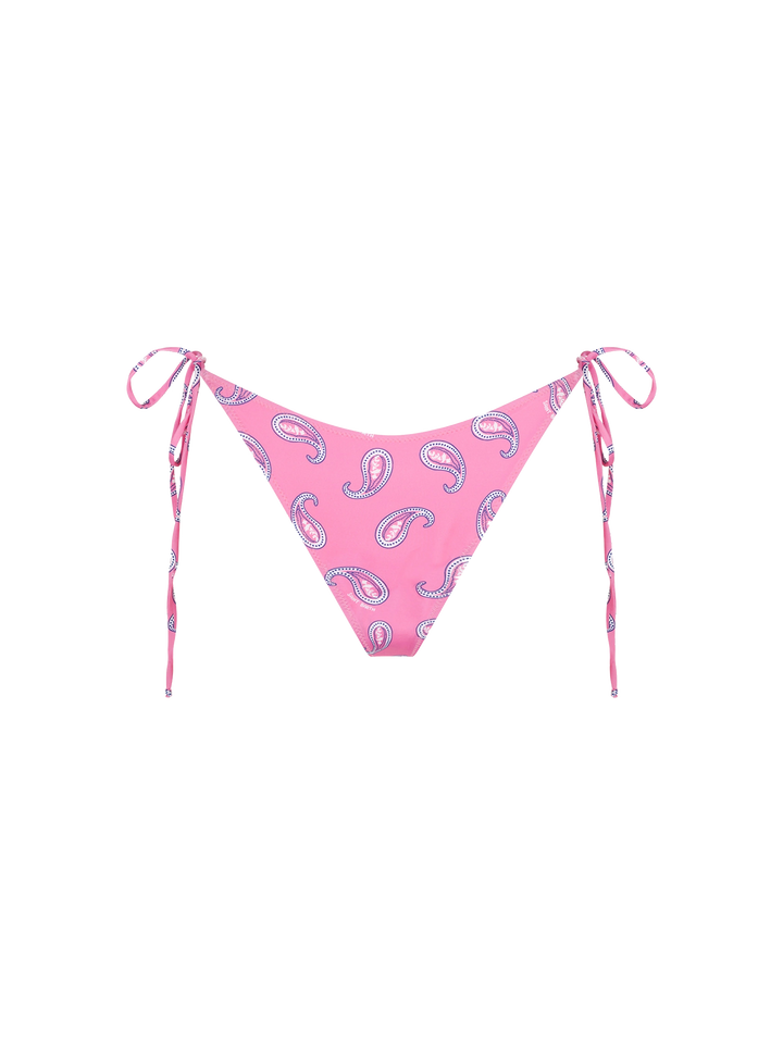 Freche Damen-Badehose mit Paisley-Print