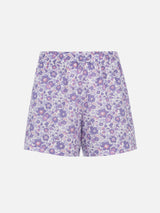 Betsy Pull-up-Shorts aus Baumwolle für Damen Meave | HERGESTELLT AUS LIBERTY-STOFF