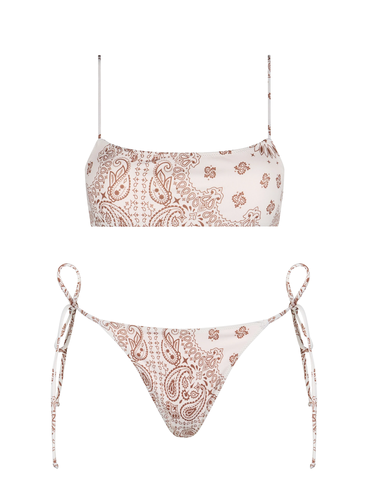 Woman bandanna bralette bikini Sadie Marielle