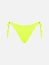 Slip mare donna giallo fluo